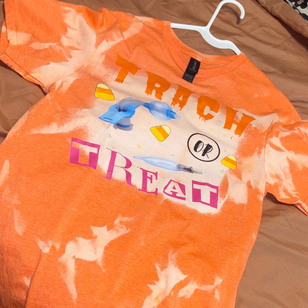 Gildan Orange Tie-Dye Kids T-Shirt